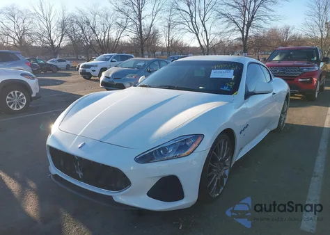 2018 Maserati Granturismo Sport from USA, damaged, VIN ZAM45VLA1J0271263